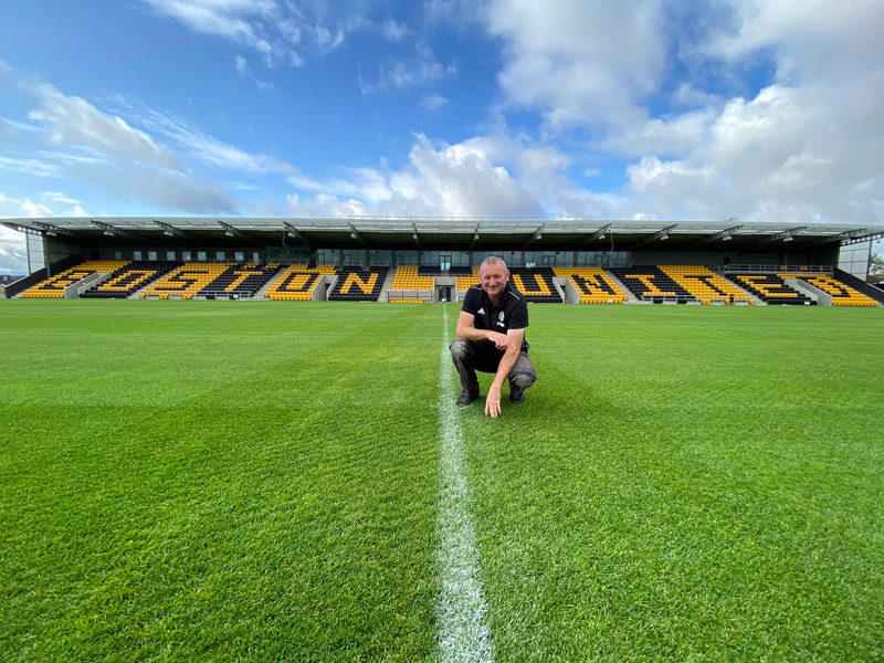 Mansfield Sand helps to give Boston United a new identity